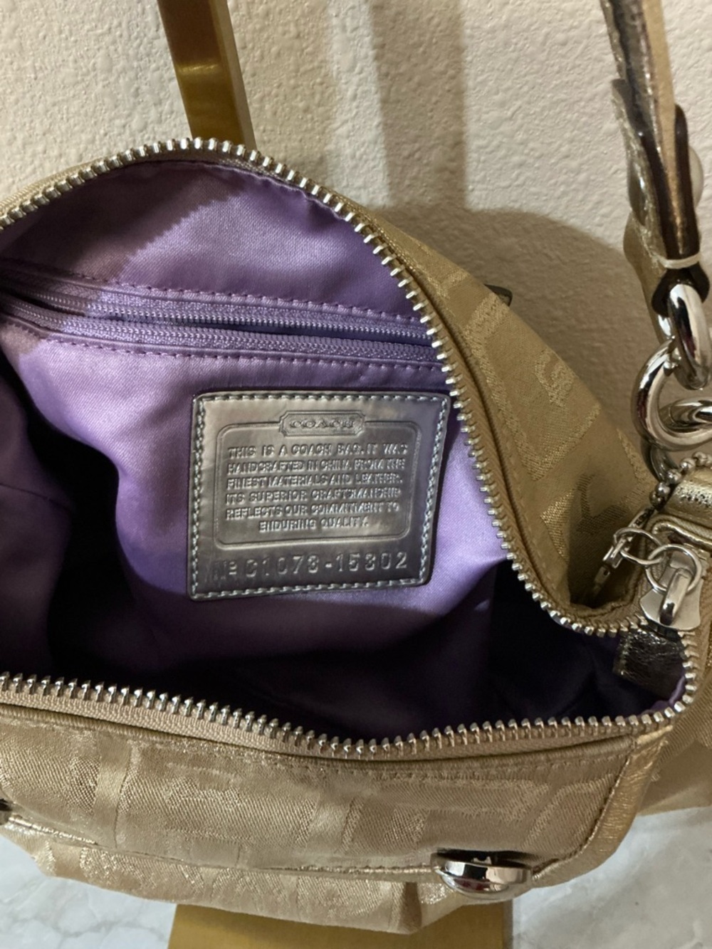 Coach Poppy Storypatch Groovy Shoulder or Crossbody Bag. Absolutely Stunning 🤩 - Picture 5 of 9
